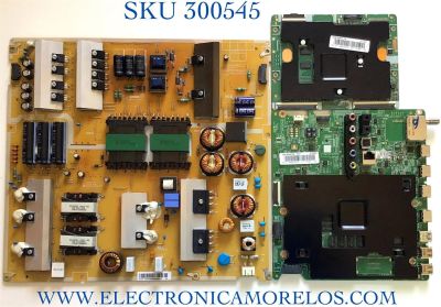 KIT DE TARJETAS PARA TV SAMSUNG / NUMERO DE PARTE MAIN BN94-09273A / BN41-02344D / BN97-10061R / BN9409273A / T-CON BN95-02488A / BN41-02291A / BN97-10311A / FUENTE BN44-00860A / L60SHN_FDY / BN4400860A / PANEL CY-TJ060HGSV1H / MODELO UN60JS7000FXZA MD01